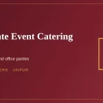 Corporate event catering menu planning