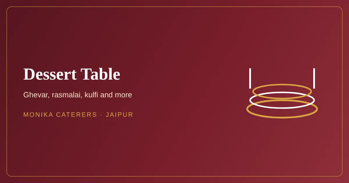 Birthday Party Catering Menu in Jaipur by Monika Caterers