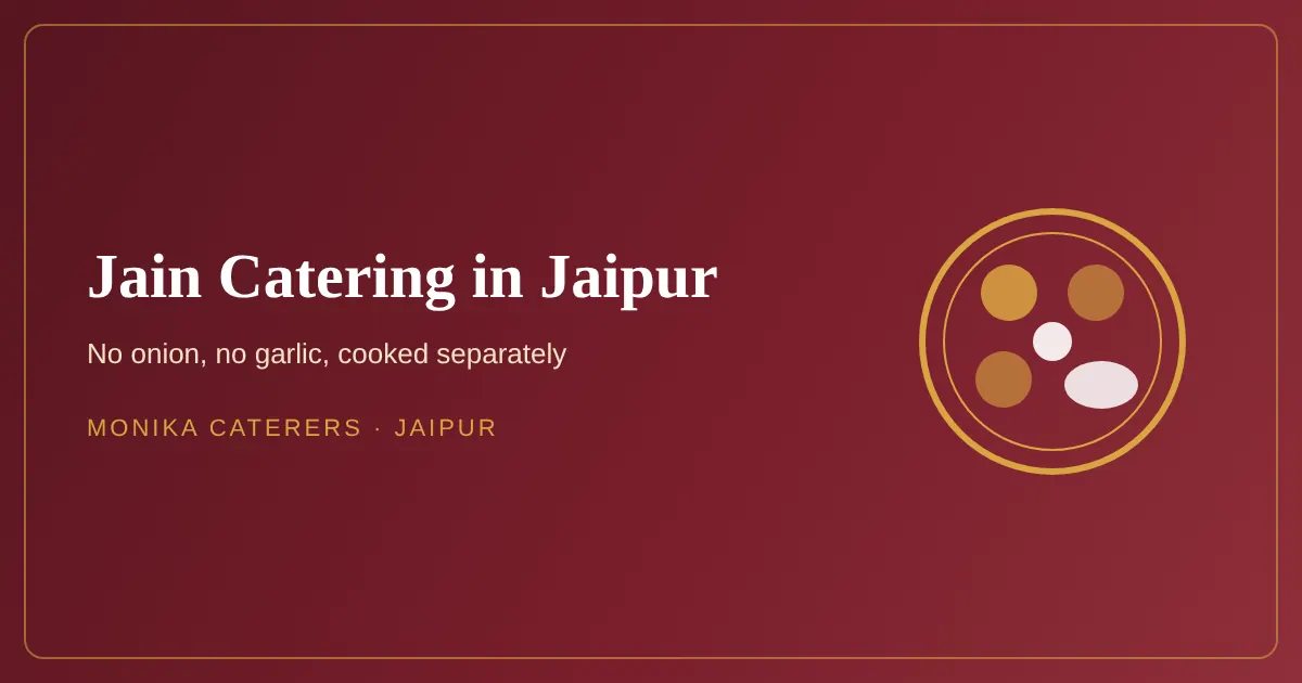Jain Caterers in Jaipur